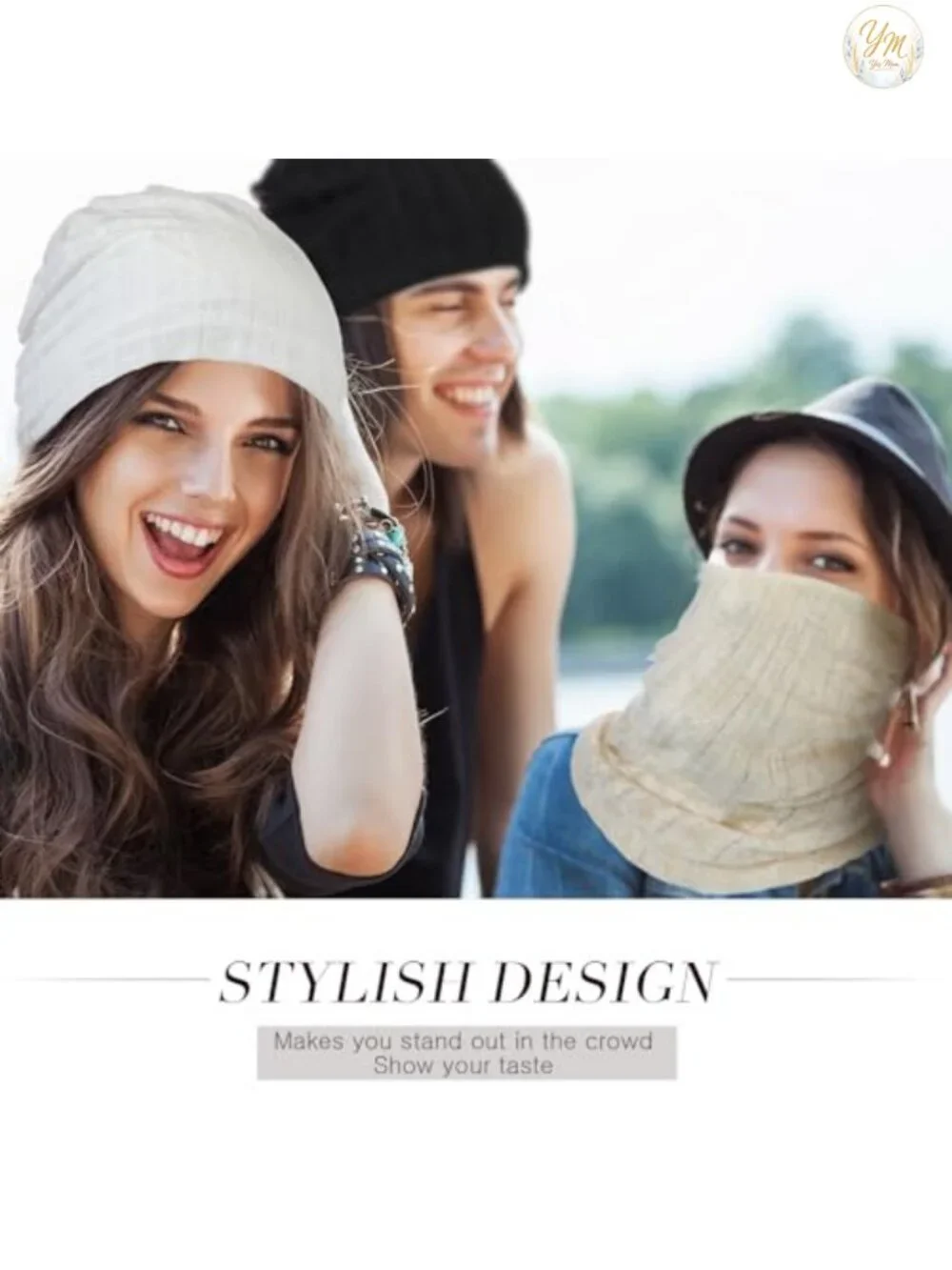 5 Pack Slouchy Beanie Chemo Headscarves for Women Hair Loss Turban